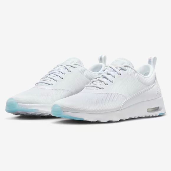 Nike Air Max Thea White Blue Tint Women's Sneakers Shoes FJ9302-104 - Picture 2 of 13